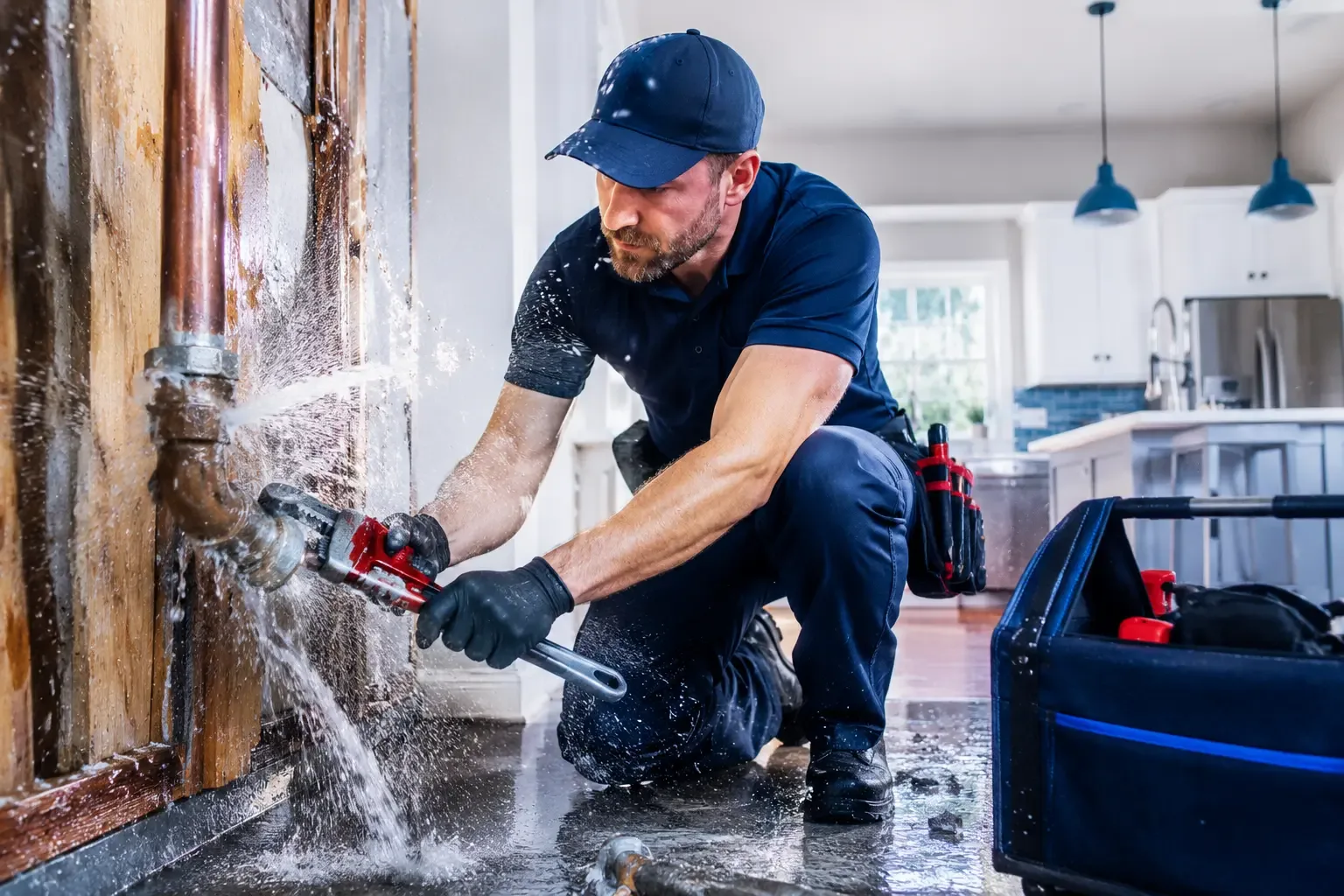 Local emergency pipe repair professionals in Woodstock, IL